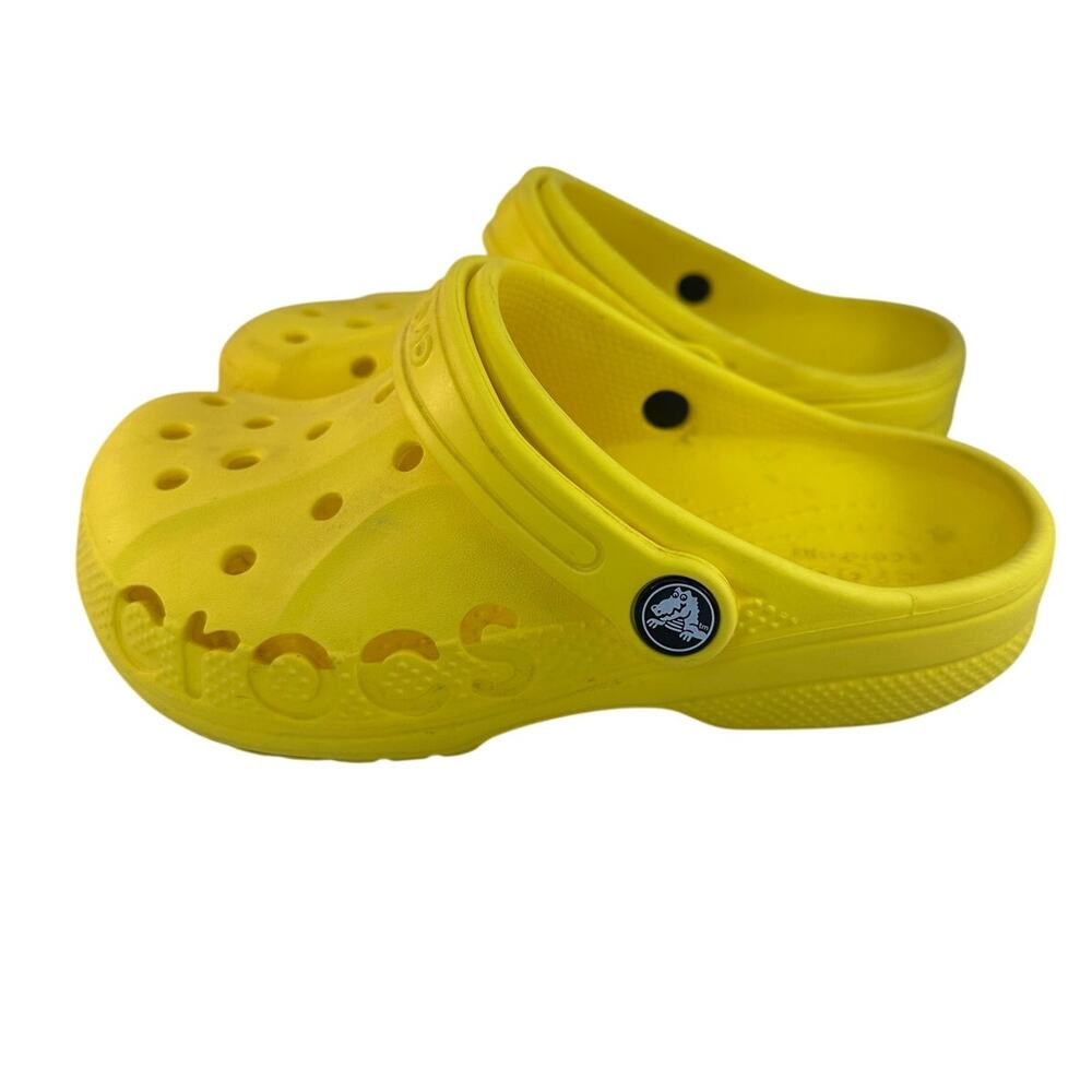 Crocs yellow clog Junior 2 Preowned - Picture 4 of 8